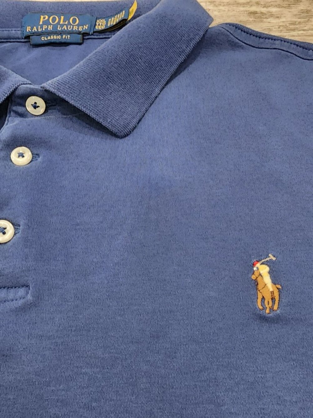 Polo Ralph Lauren Classic Fit Polo Shirt Men's XXL Pony Logo Preppy Casual